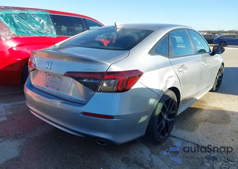 2025 Honda Civic Sport z USA, uszkodzony, nr VIN 2HGFE2F58SH600680